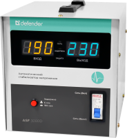 Стабилизатор напряжения Defender ASF 3000D 3000ВА белый (плохая упаковка) 