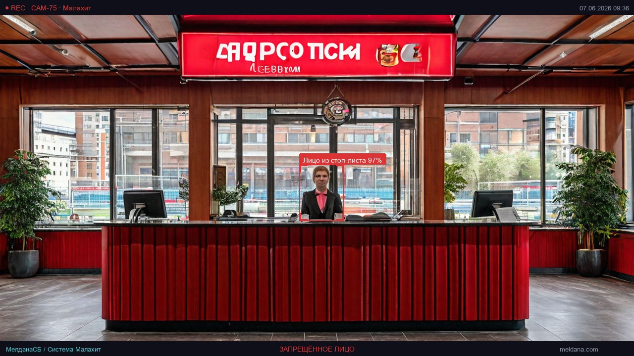 Детекция запрещённых лиц на стадионе в Калуге — от 4 200 ₽/стадион/мес