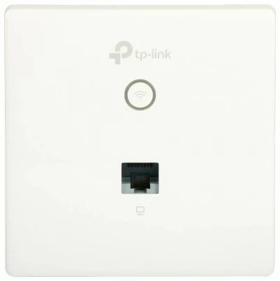 Точка доступа TP-Link EAP115-Wall вид спереди порт Ethernet